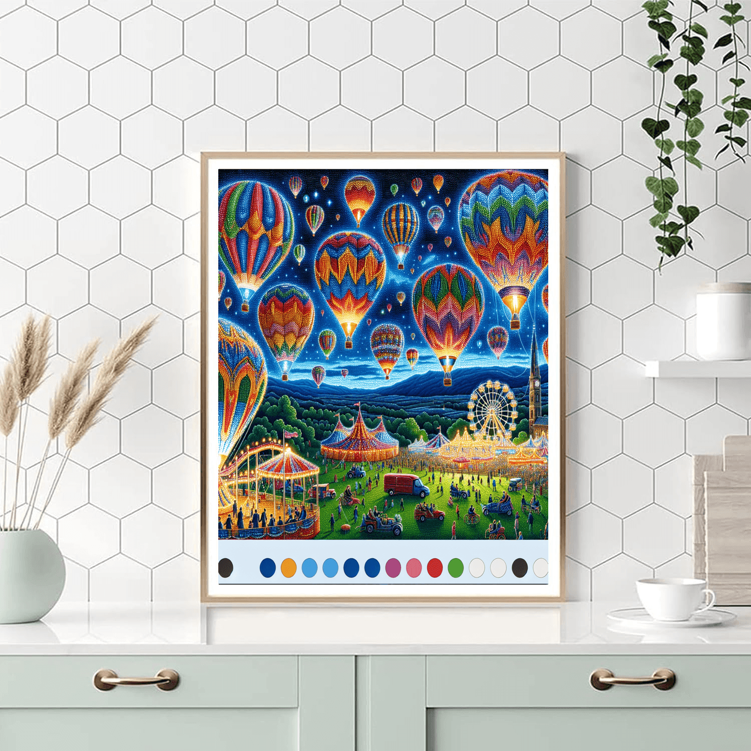 Bristol International Balloon Fiesta - Uk Paint By Number