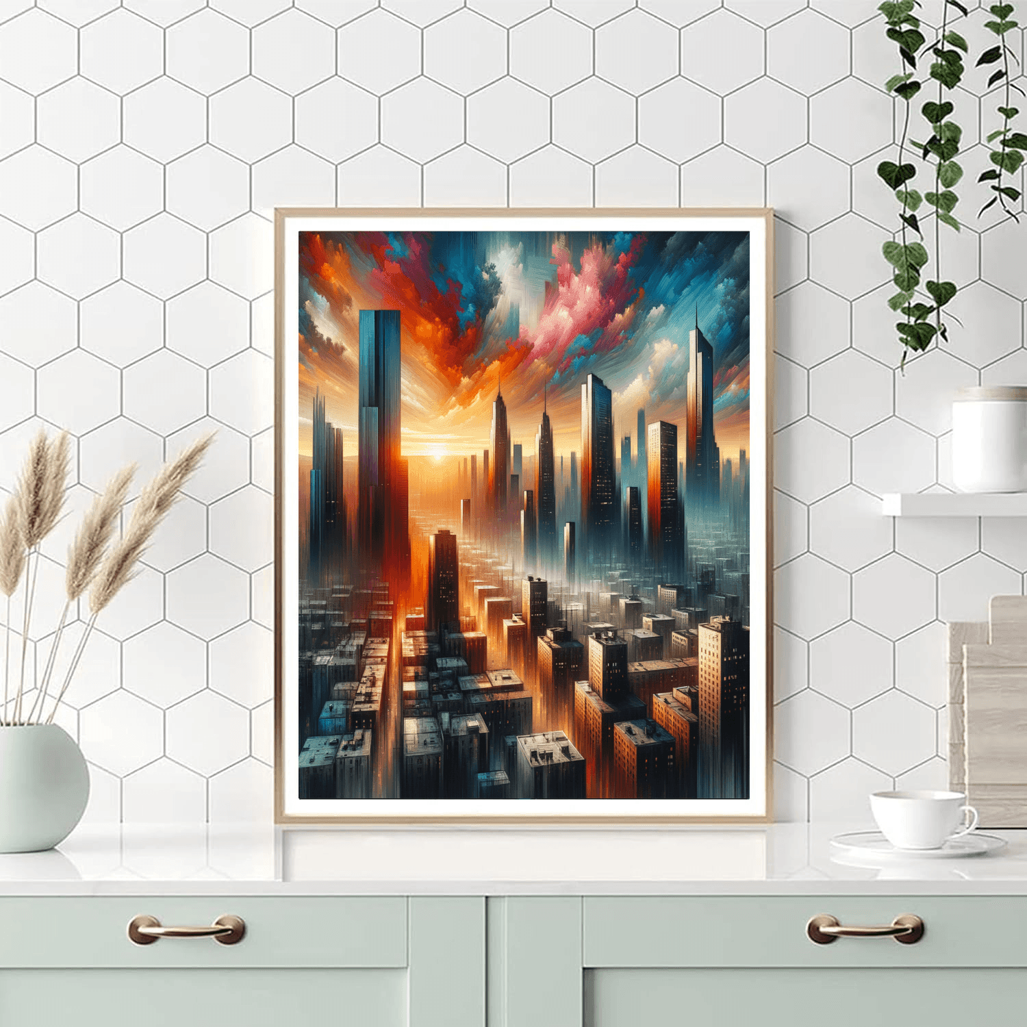 Metropolitan Sunrise Painting By Numbers Kit