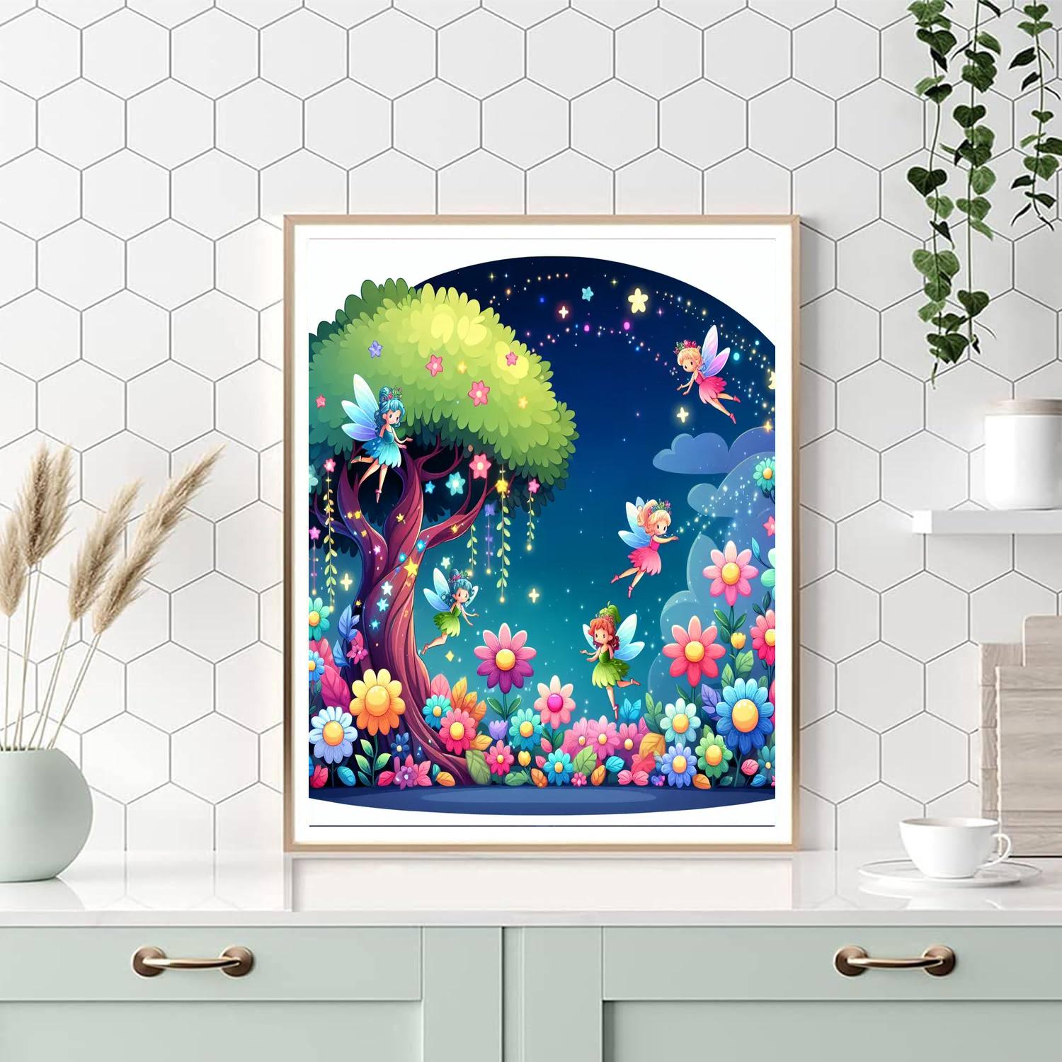 Magical Fairy Tree Numbered Painting Kits