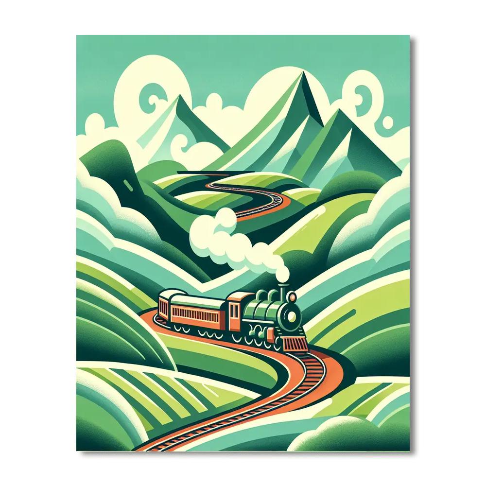 Rocky Railways Numbered Painting Kits