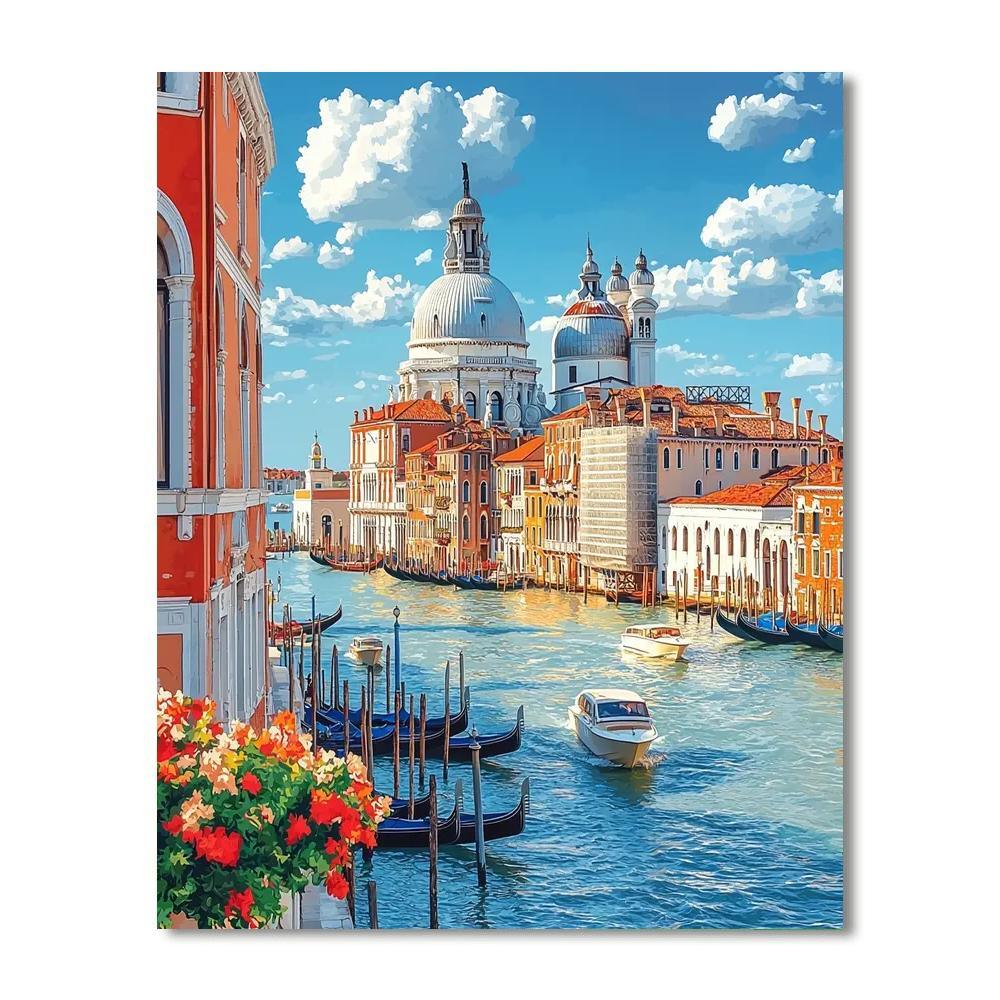 Giovanni Bellini Inspired Dreamy Venetian Escape  Paint By Numbers