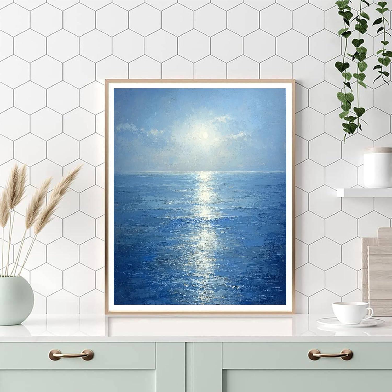 Edgar Degas Inspired Waves Of Light  Paint By Numbers Kits