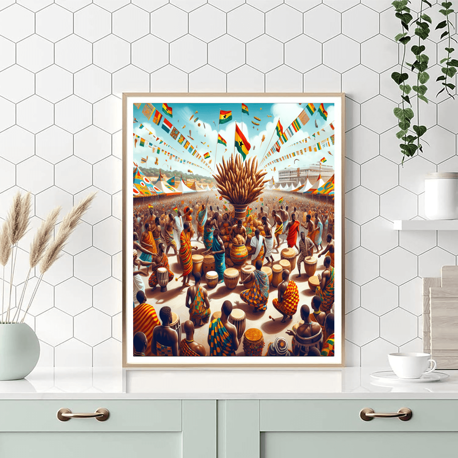 New Yam Festival - Accra, Ghana Paint By Number