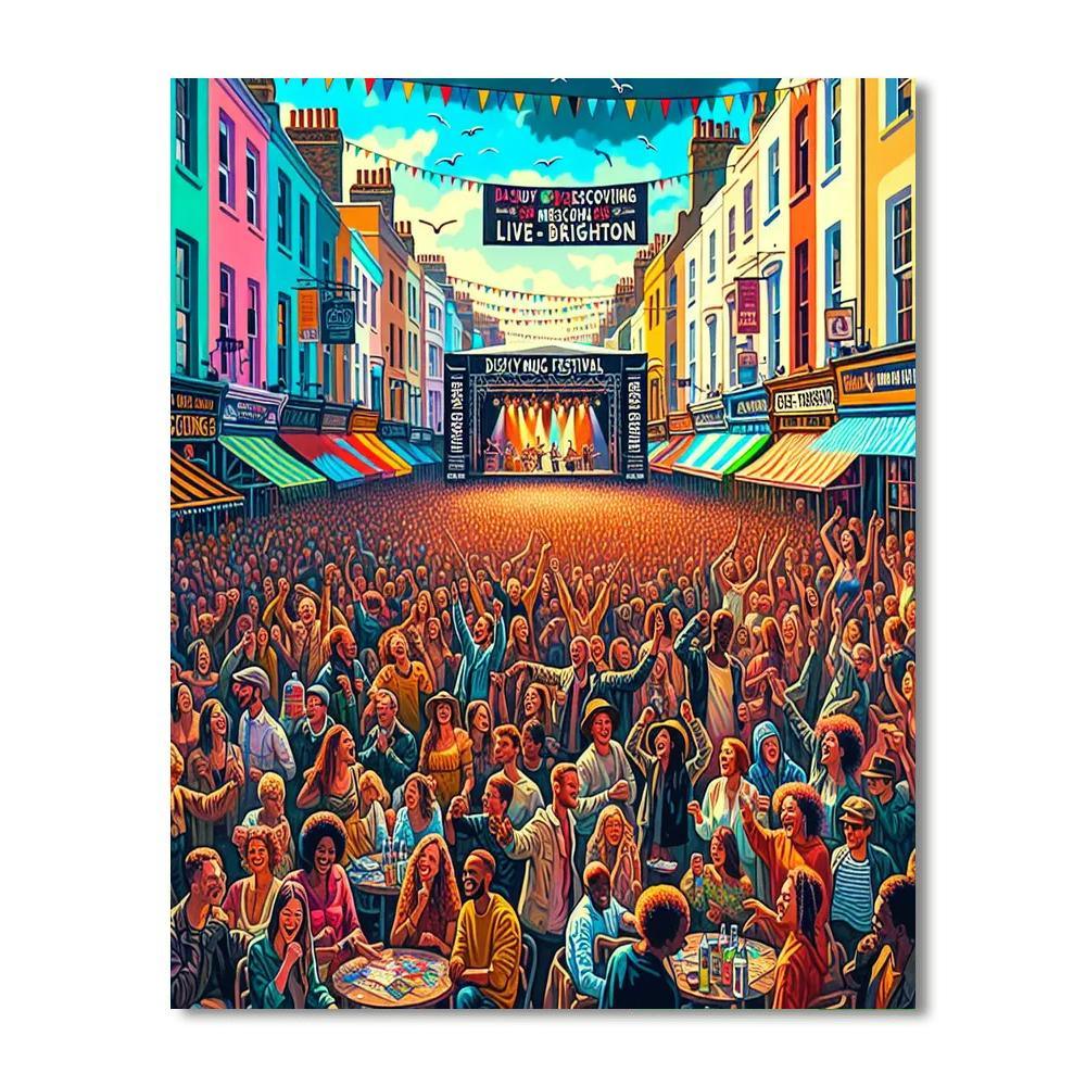 The Great Escape - United Kingdom Numbered Painting Kits