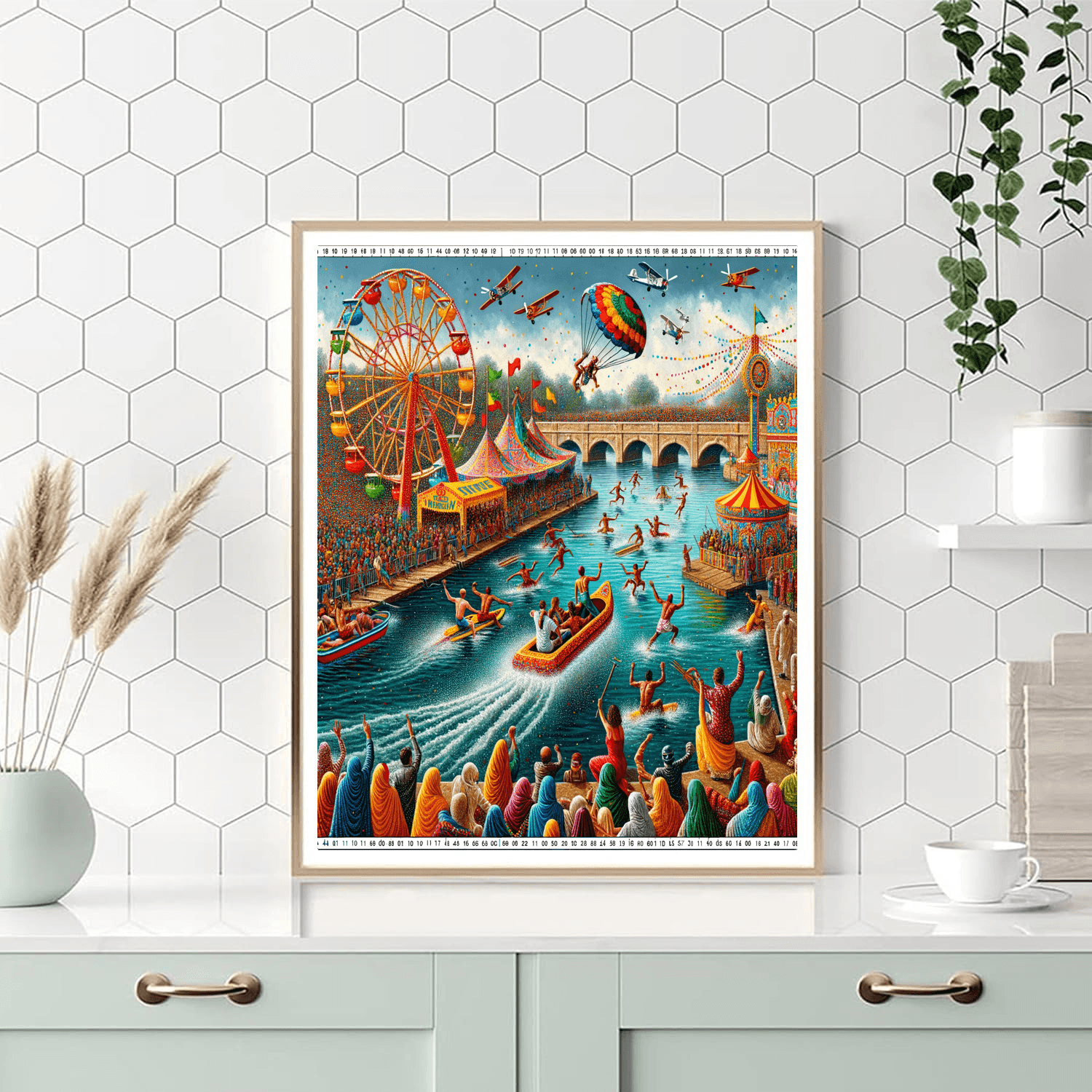 Moomba Festival - Melbourne, Australia Number Painting