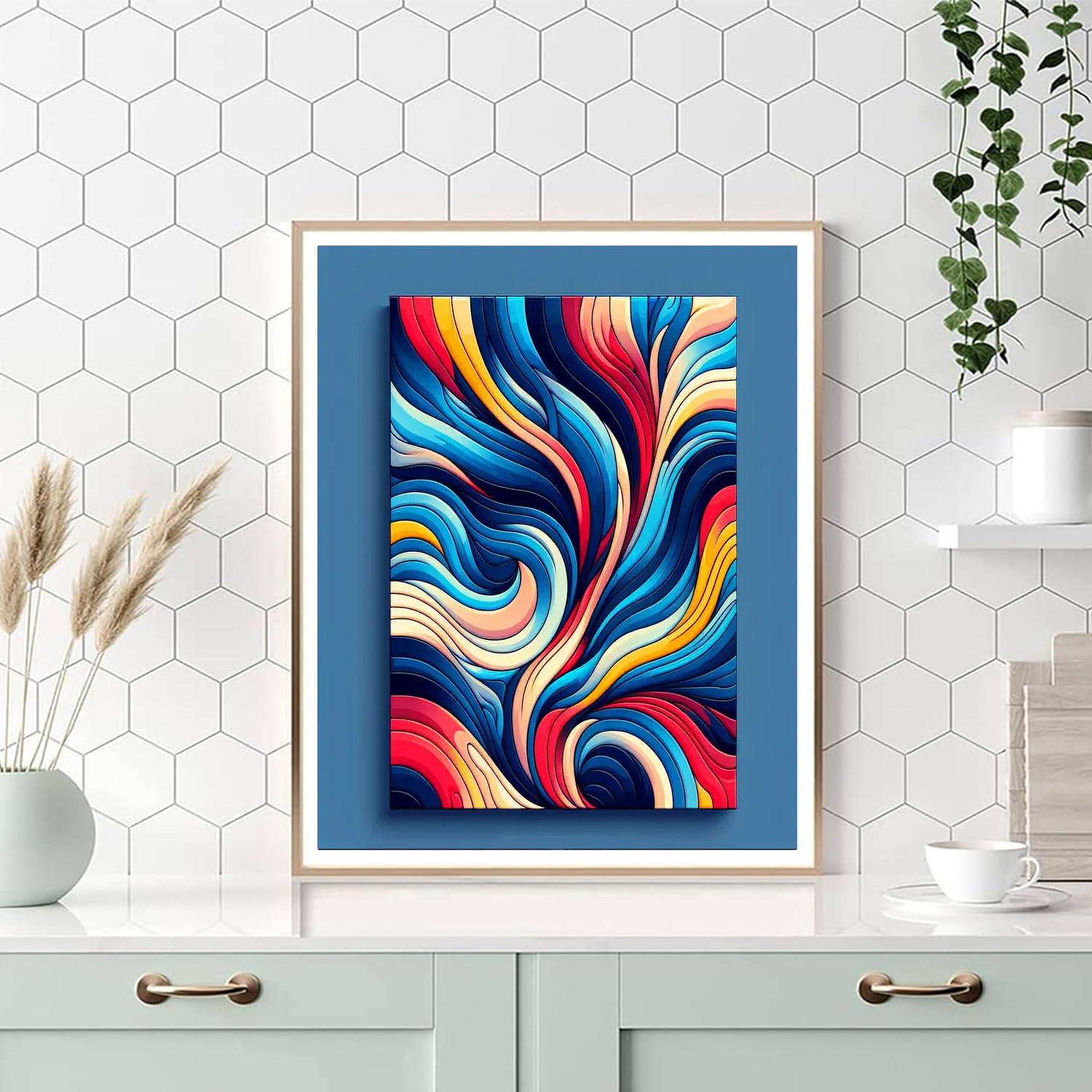 Bold Reflections Paint By Number