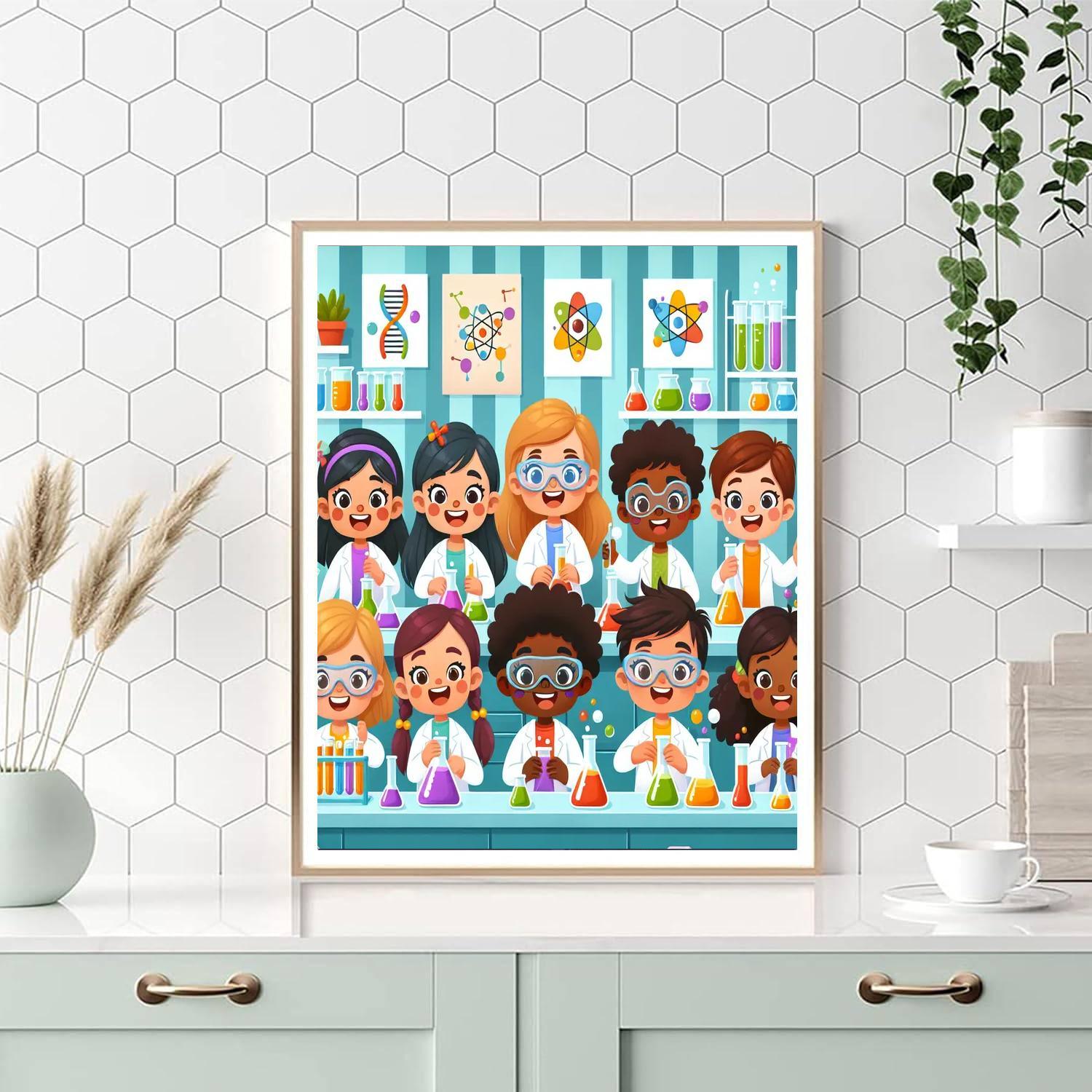 Creative Science Lab Paint By Numbers