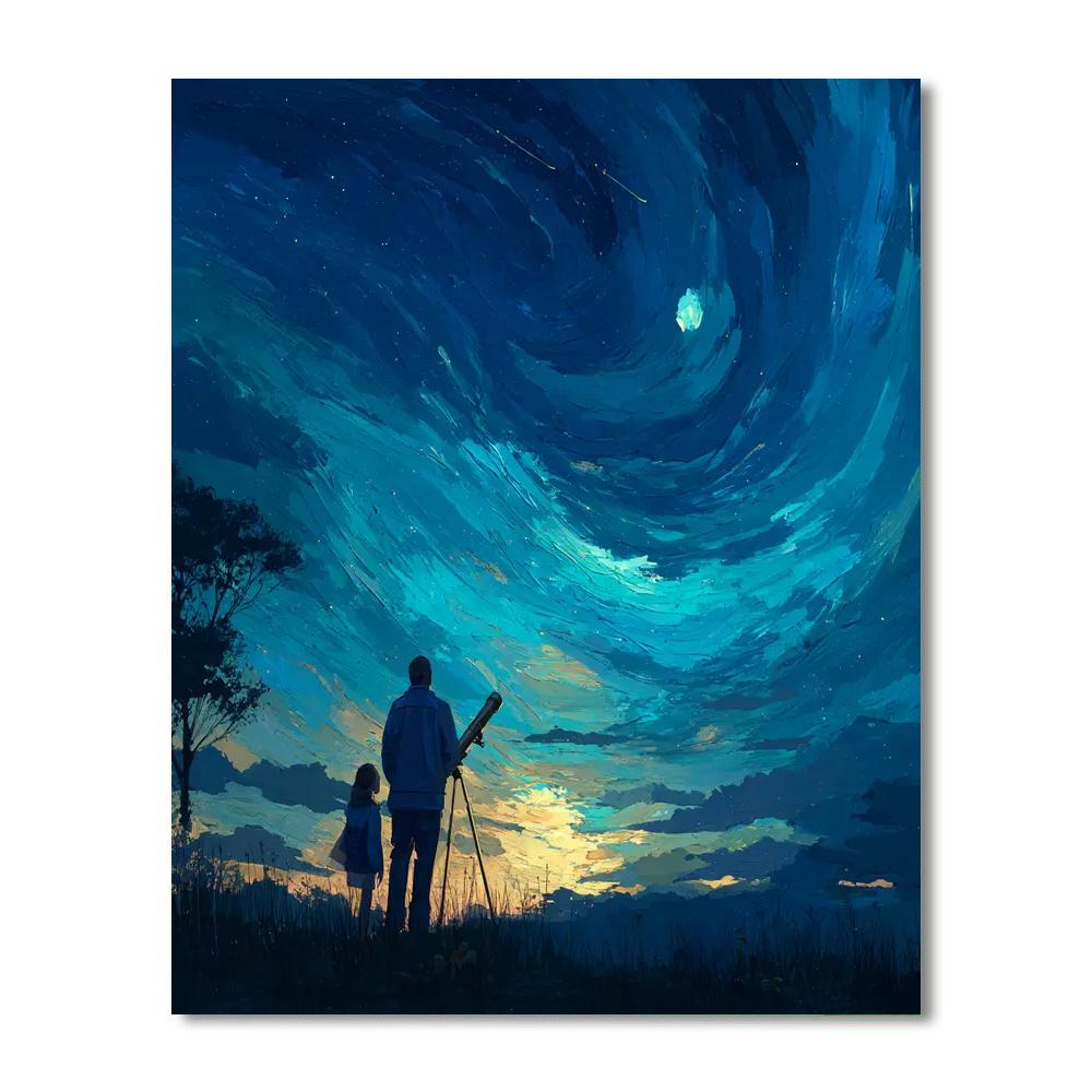 Guiding Star Gazers Paint By Color