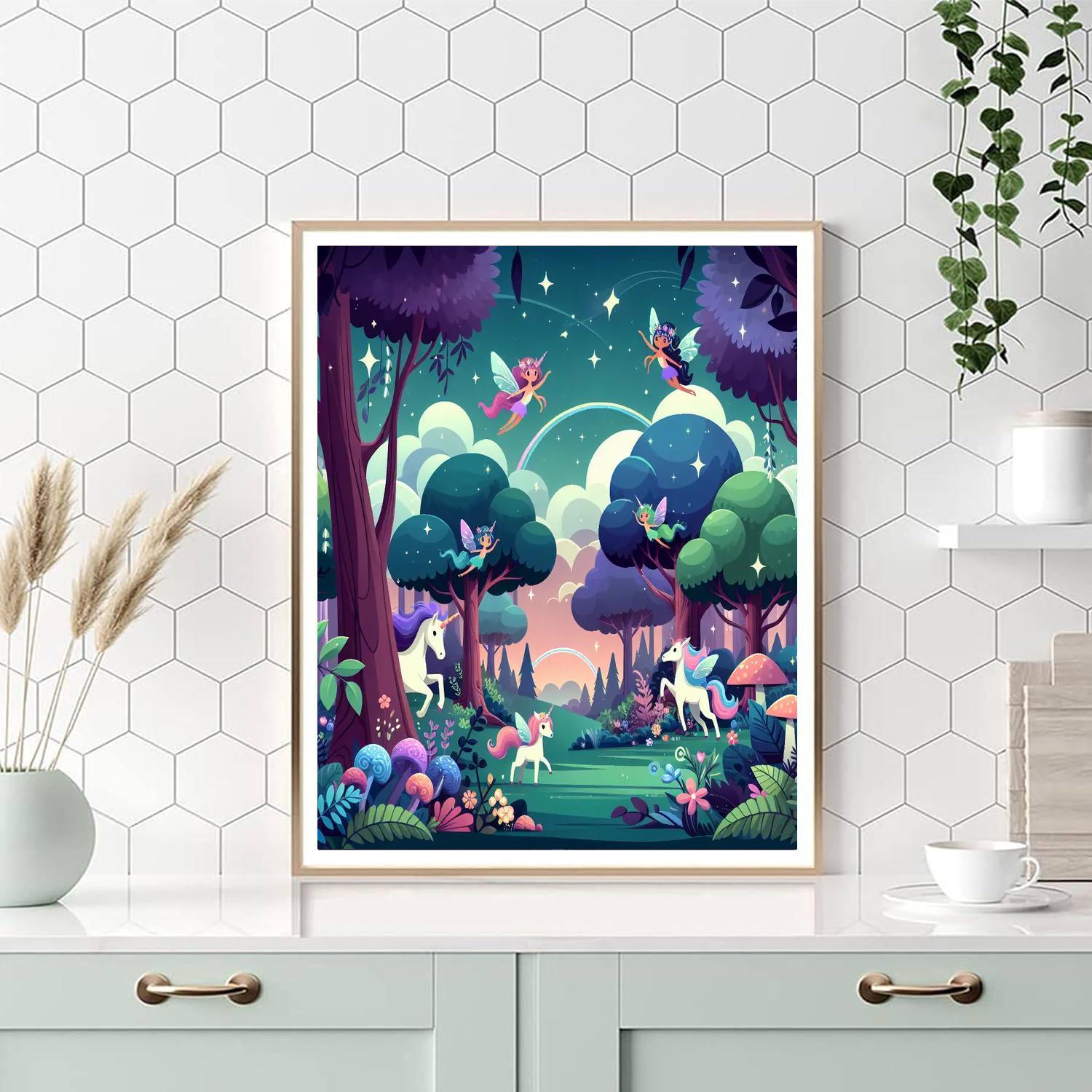 Journey To The Mystic Forest Paint By Number