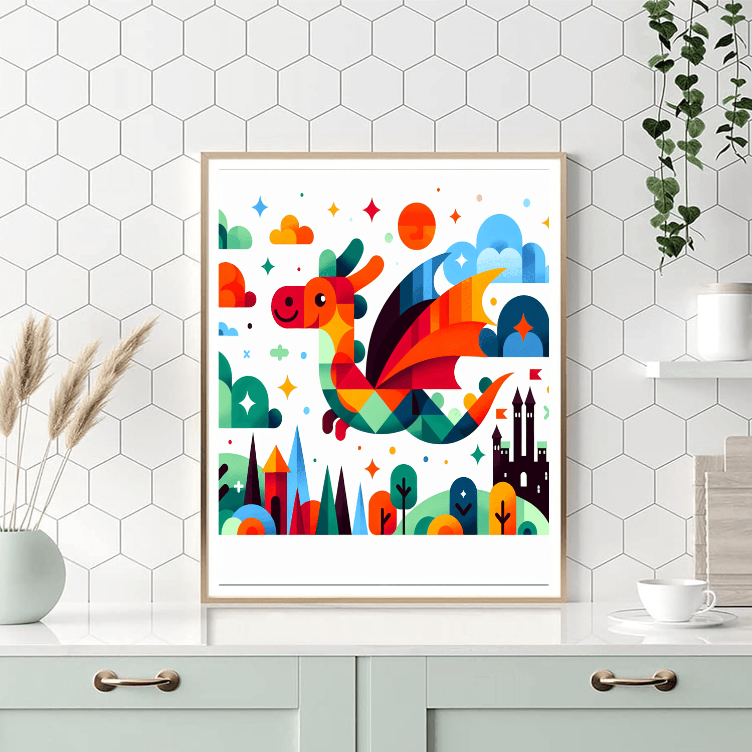 Dragon Dreams Delight DIY Paint By Numbers