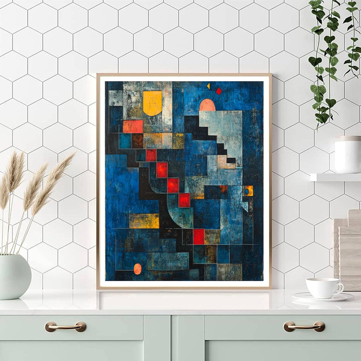 Paul Klee Inspired Exploration Of Form  Paint By Number