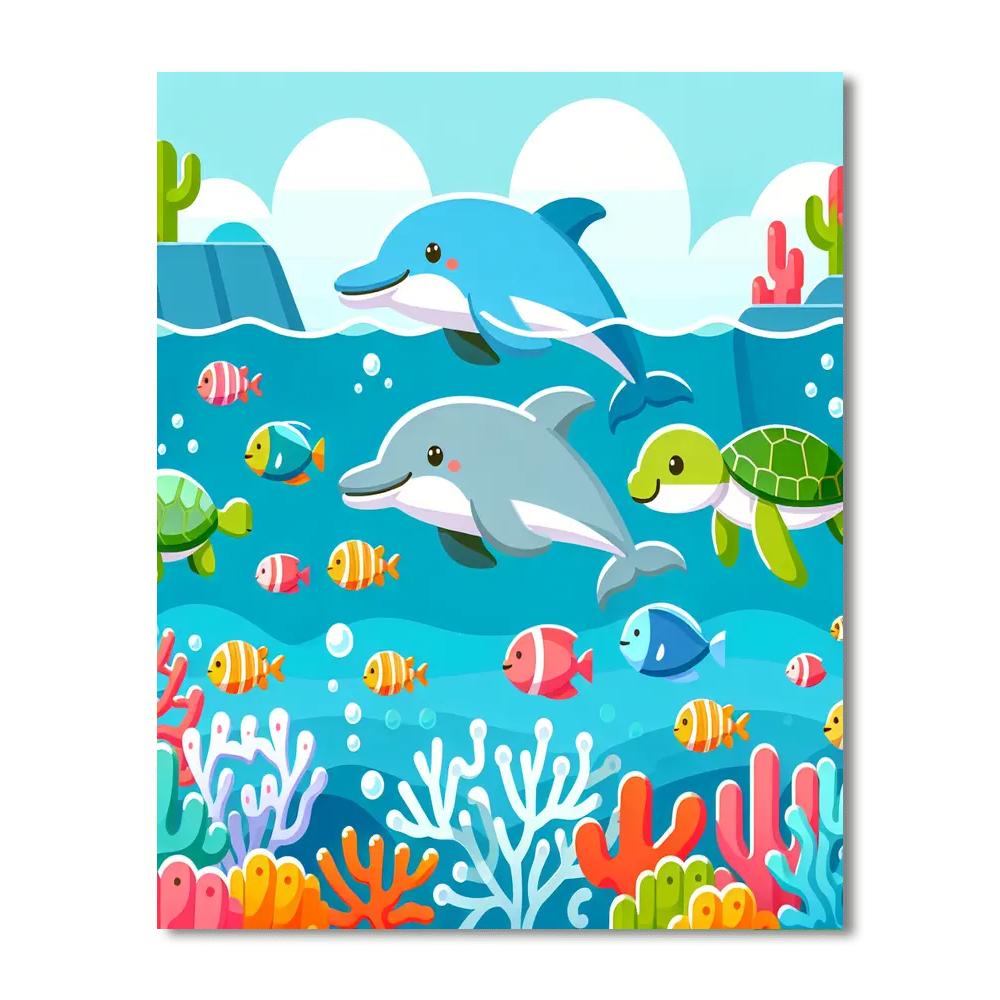 Oceanic Journey DIY Paint By Numbers