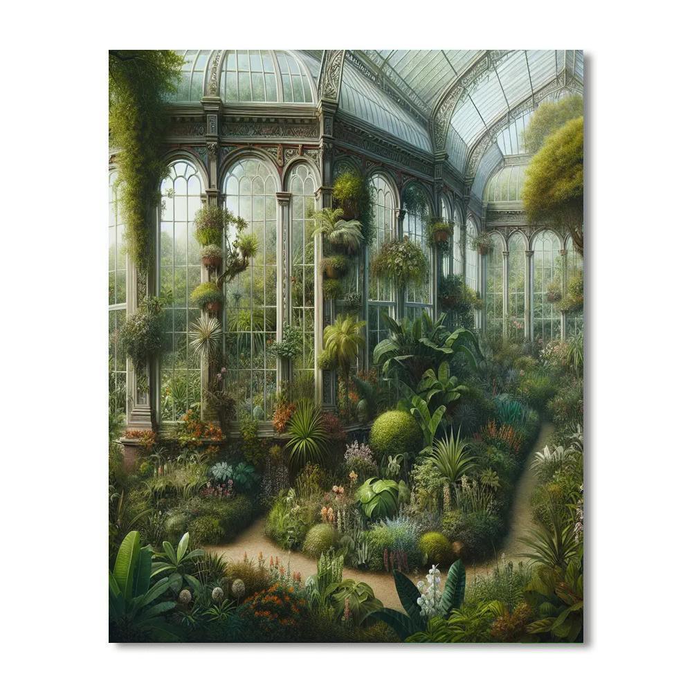 Victorian Botanical Oasis Paint By Number
