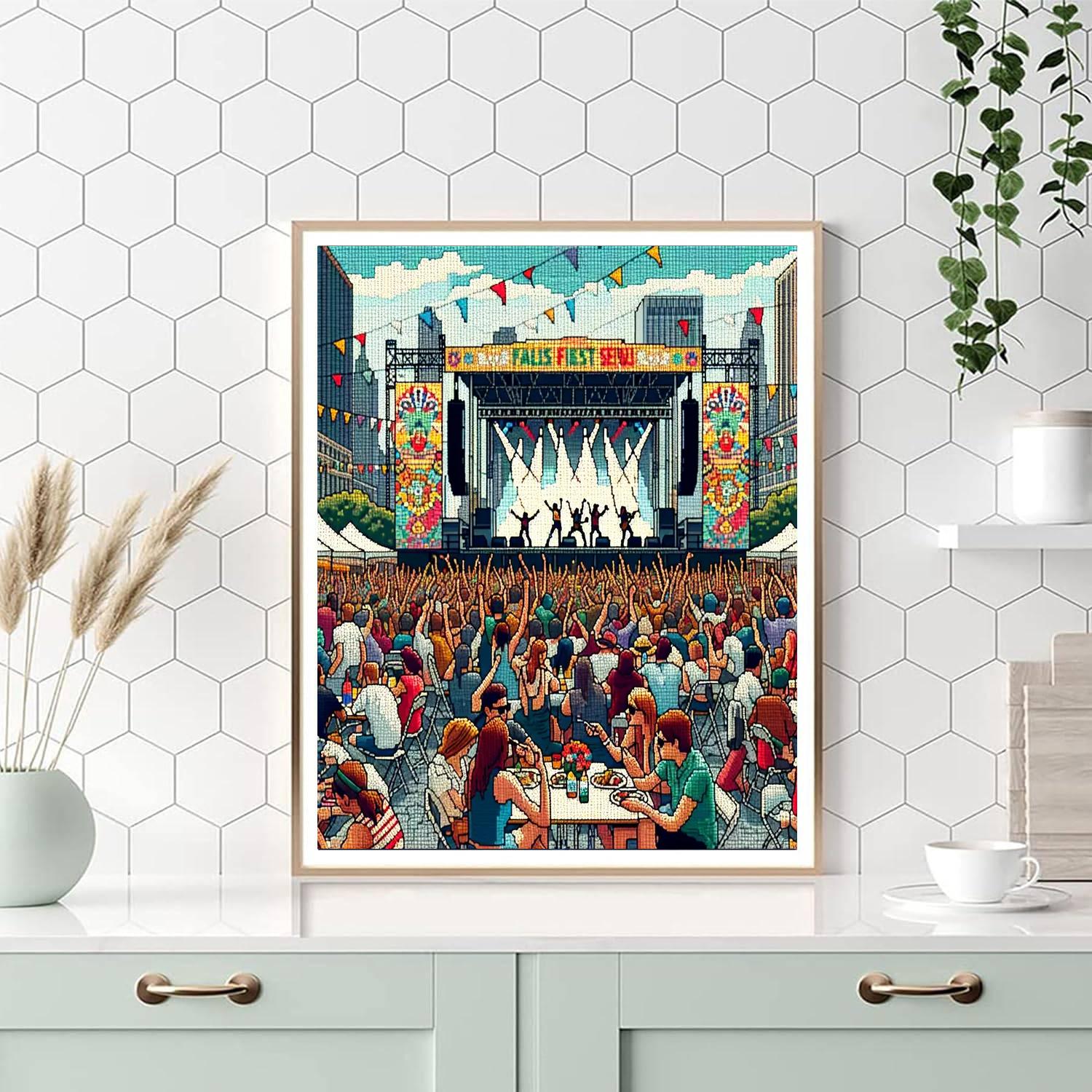 South By Southwest Festival Paint By Numbers Kits