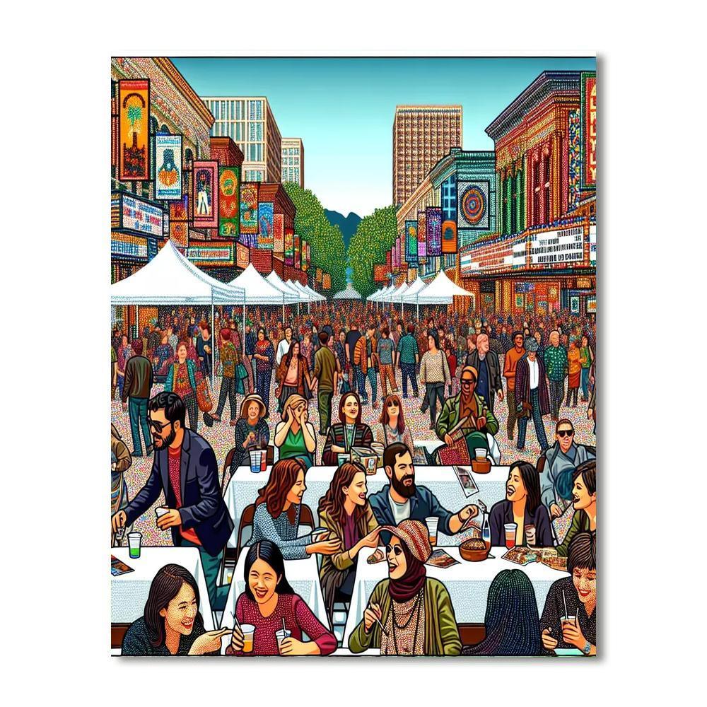 Seattle International Film Festival - Washington Numbered Painting Kits