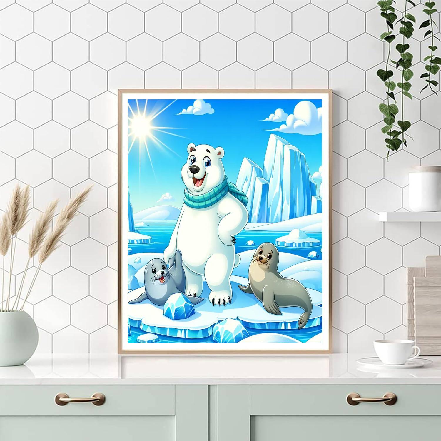 Explorers Of The Arctic Painting By Numbers Kit