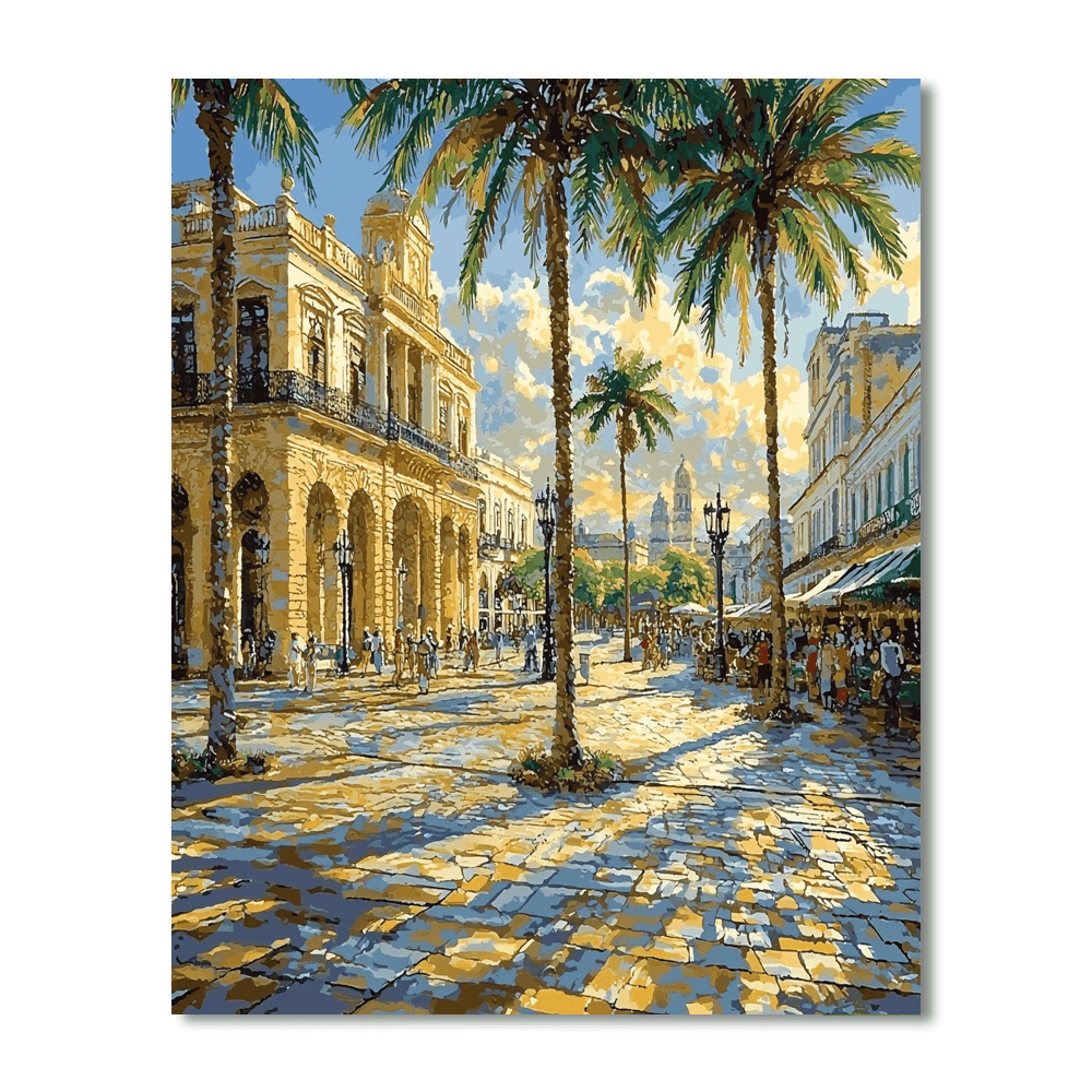 Havana Old Town Paint By Numbers