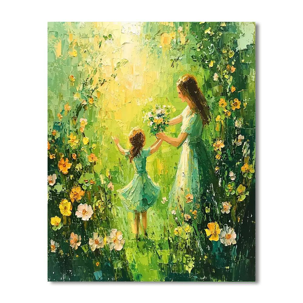 Joyful Twirls Paint By Color