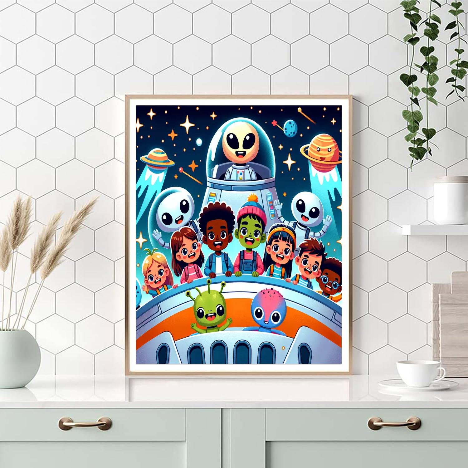 Galactic Peacekeepers Paint By Numbers