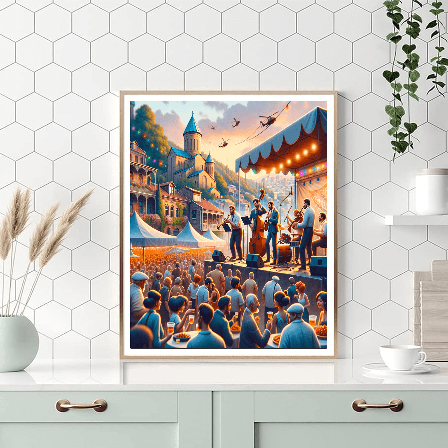 Tbilisi Jazz Festival - Tbilisi, Georgia Paint By Color