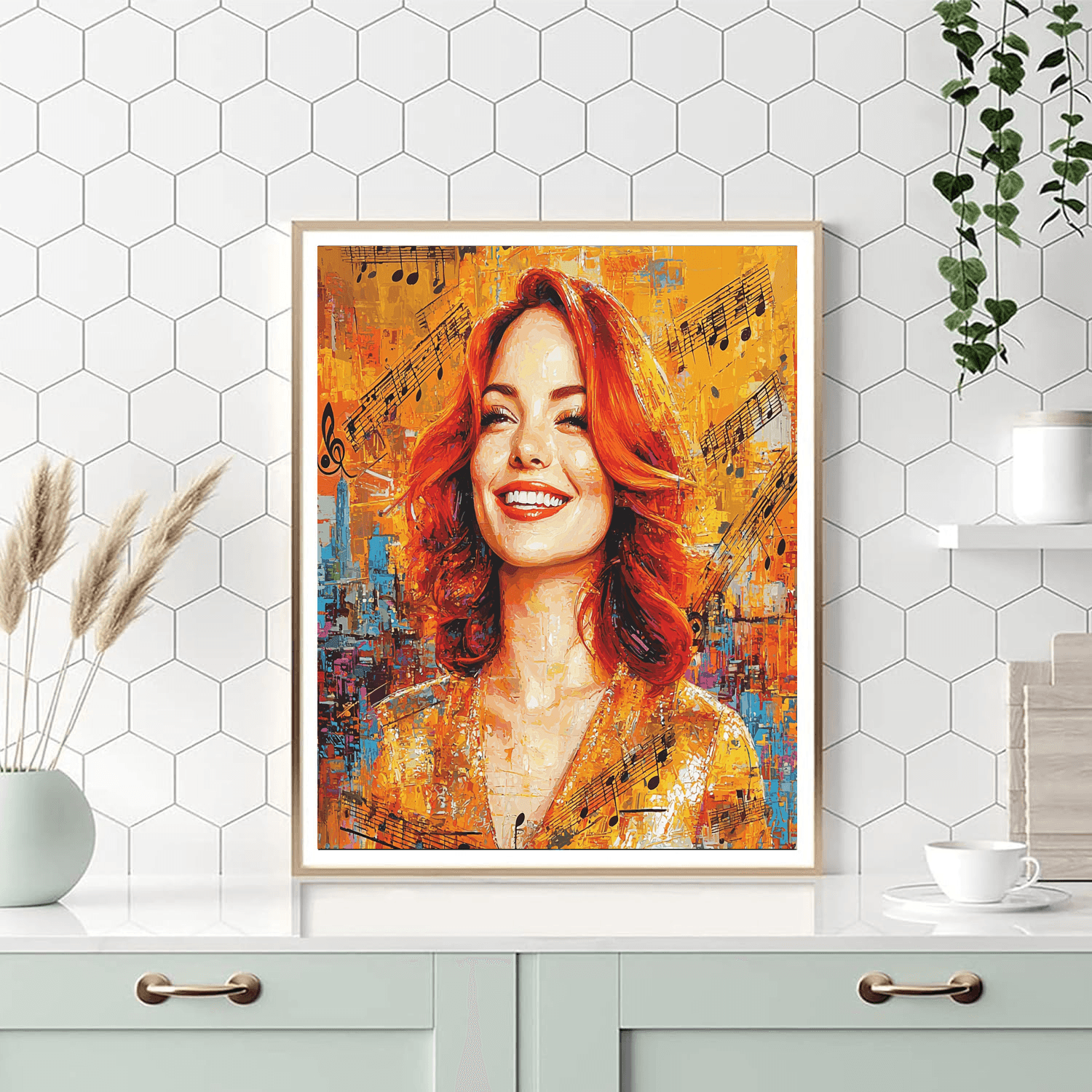Emma Stone: Captivating Hearts On La La Land Paint By Numbers Kits