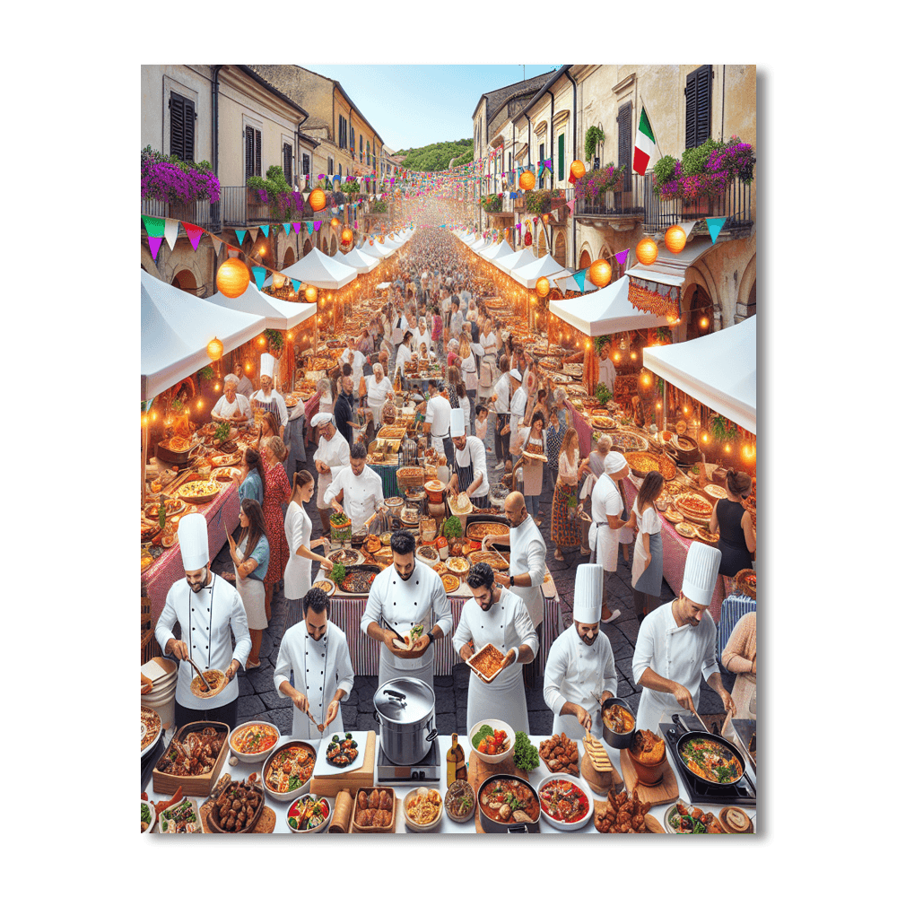 Bologna's Ghiotta - Italy Paint By Number