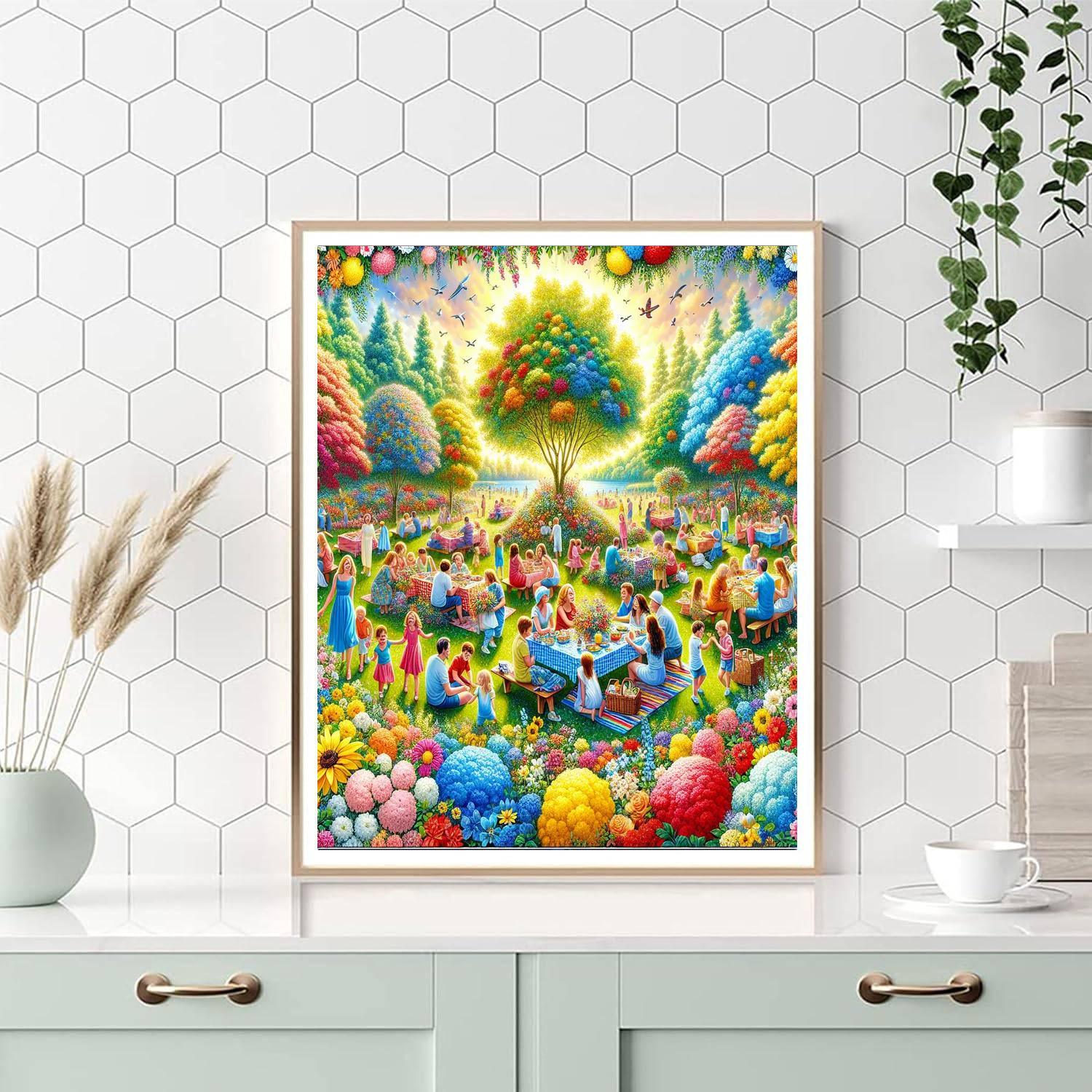 Sunny Summer Day Paint By Number