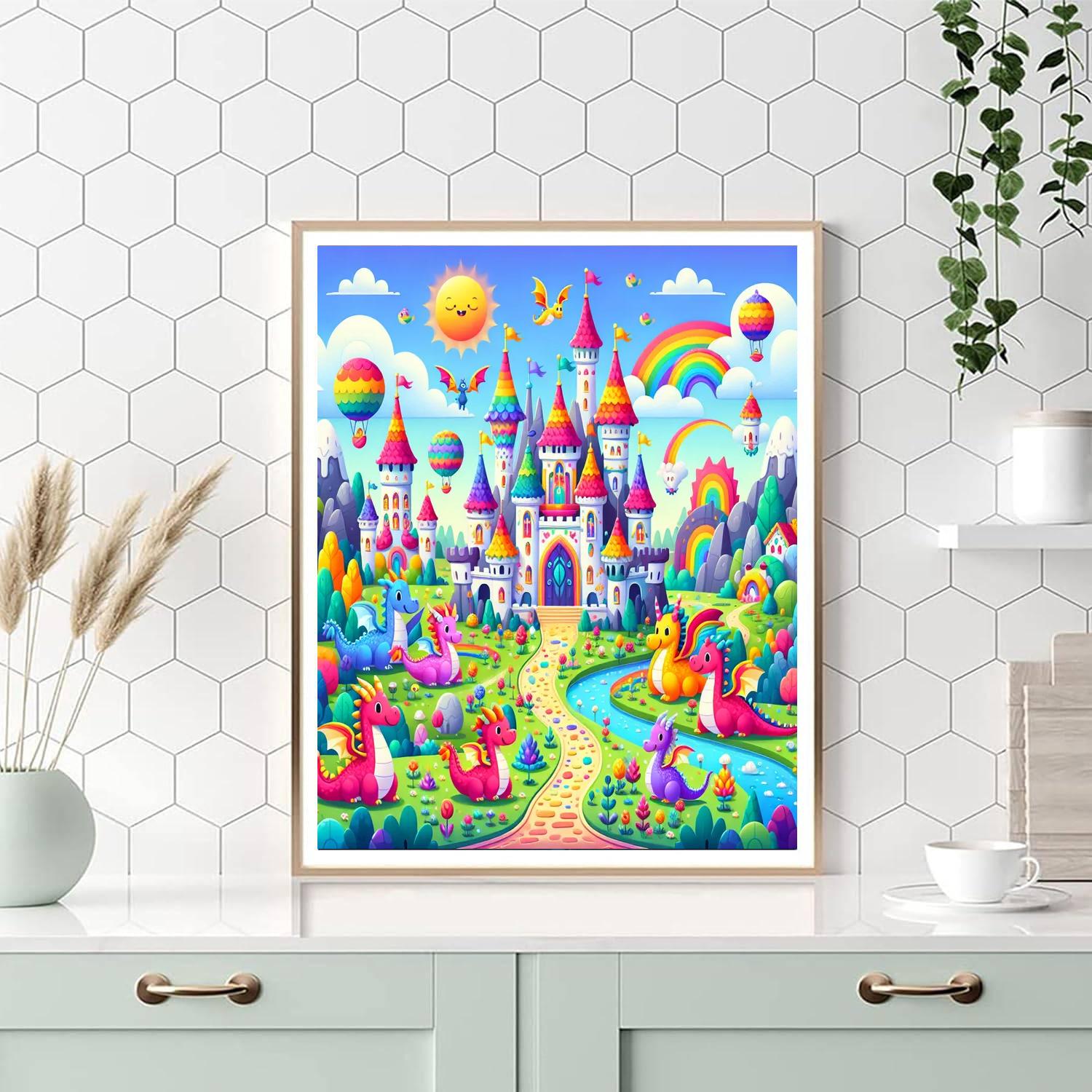 Adventures In Fairy Tale Kingdom DIY Paint By Numbers