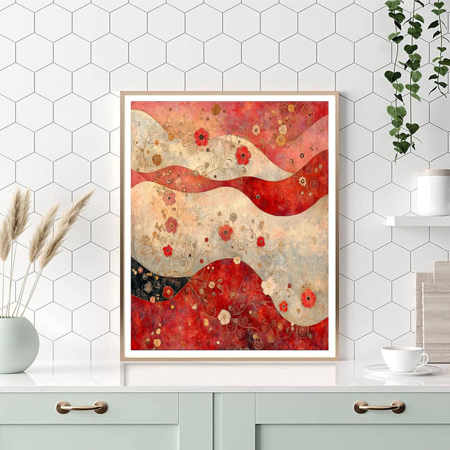 Gustav Klimt Inspired Ethereal Dreams Of Color  Paint By Numbers Kits