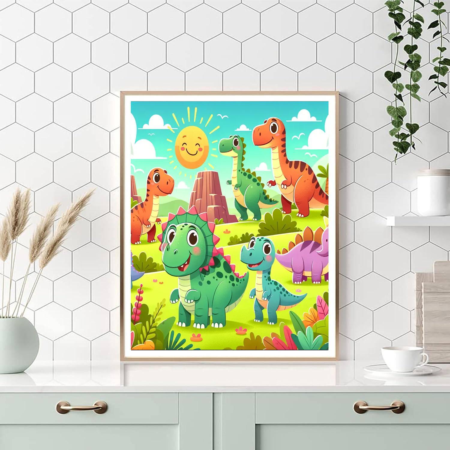 Dino Exploration Adventure Paint By Number