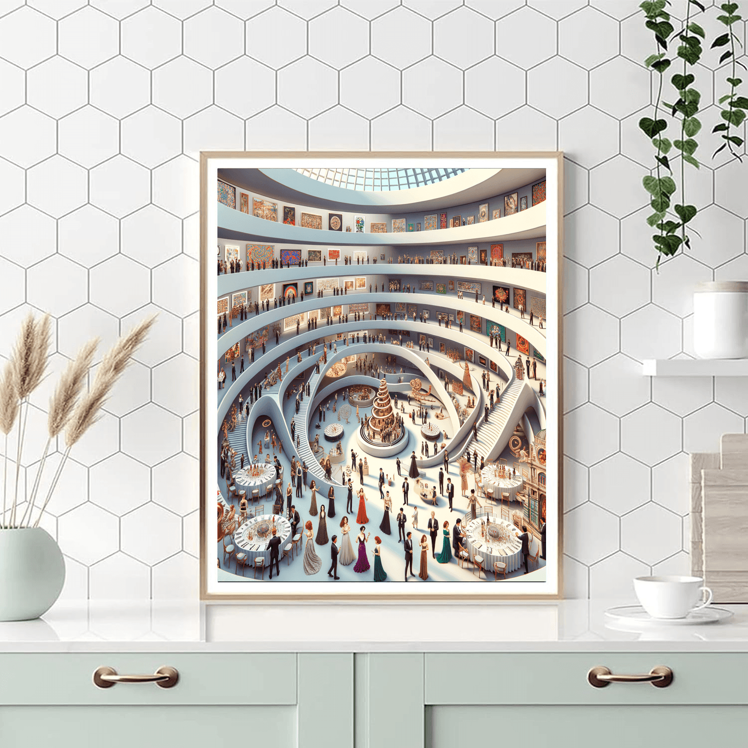 Guggenheim Museum's Art Party Paint By Number