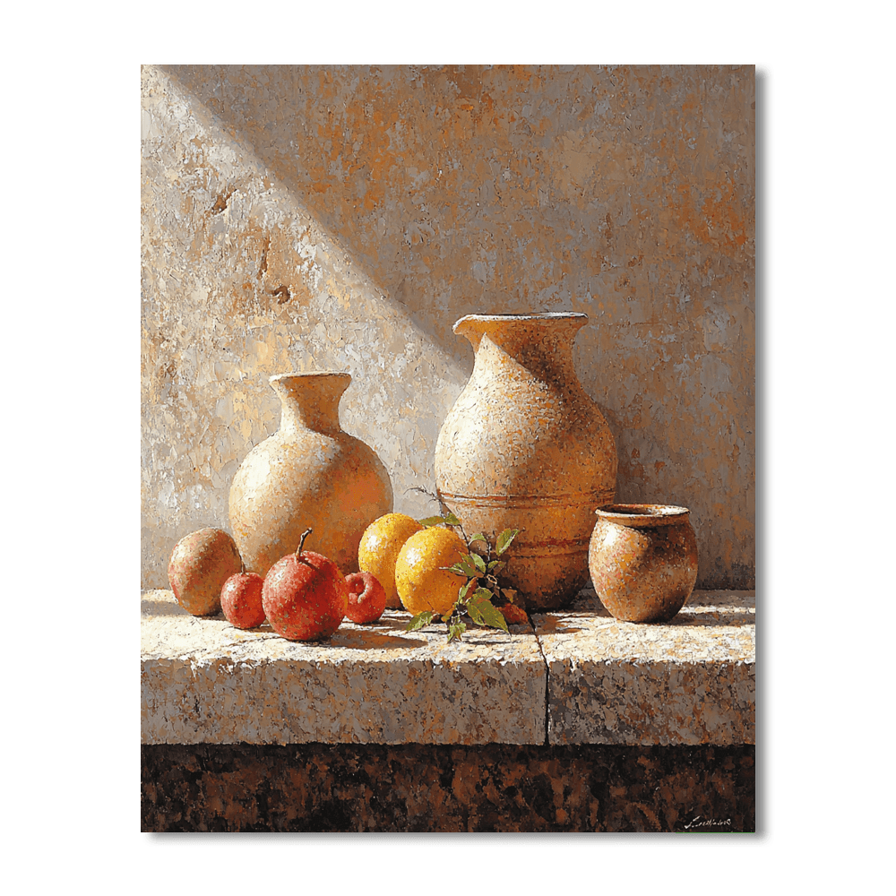 Chardin Inspired Charming Simplicity  Paint By Number