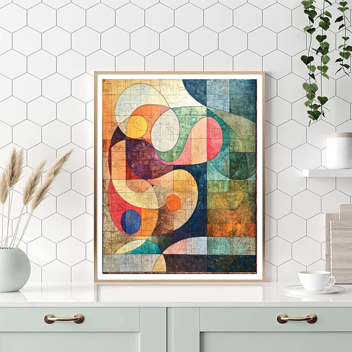 Paul Klee Inspired Poetry Of Abstraction  DIY Paint By Numbers