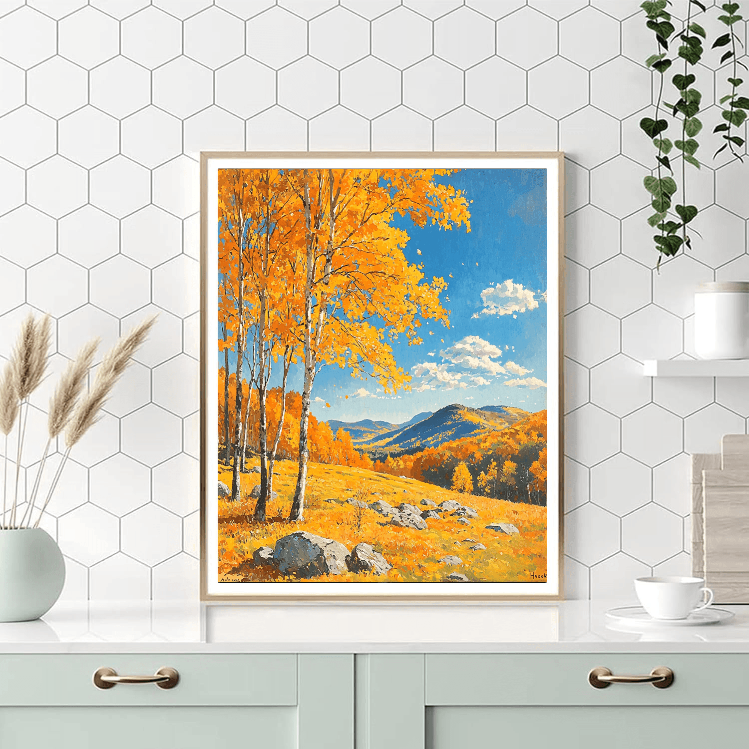 Winslow Homer Inspired Crisp Autumn Day  Paint By Numbers Art