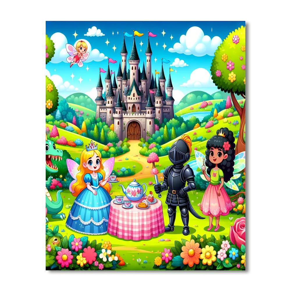 Adventure Through Fairy Tales Numbered Painting Kits