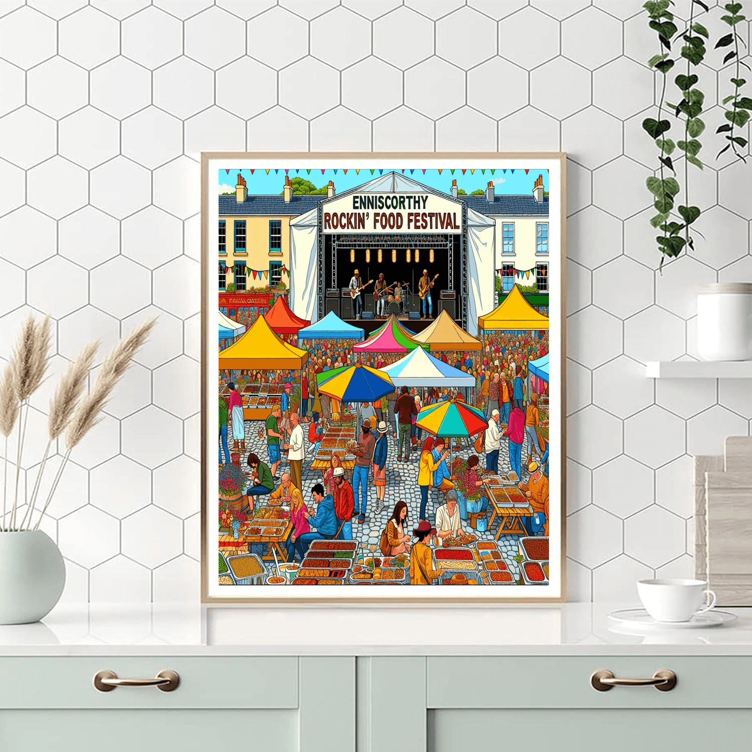 Enniscorthy Rockin' Food Festival - Ireland DIY Paint By Numbers