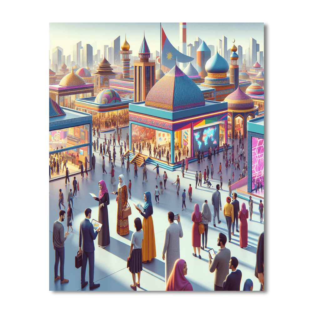 World Expo - Various Locations Paint By Number