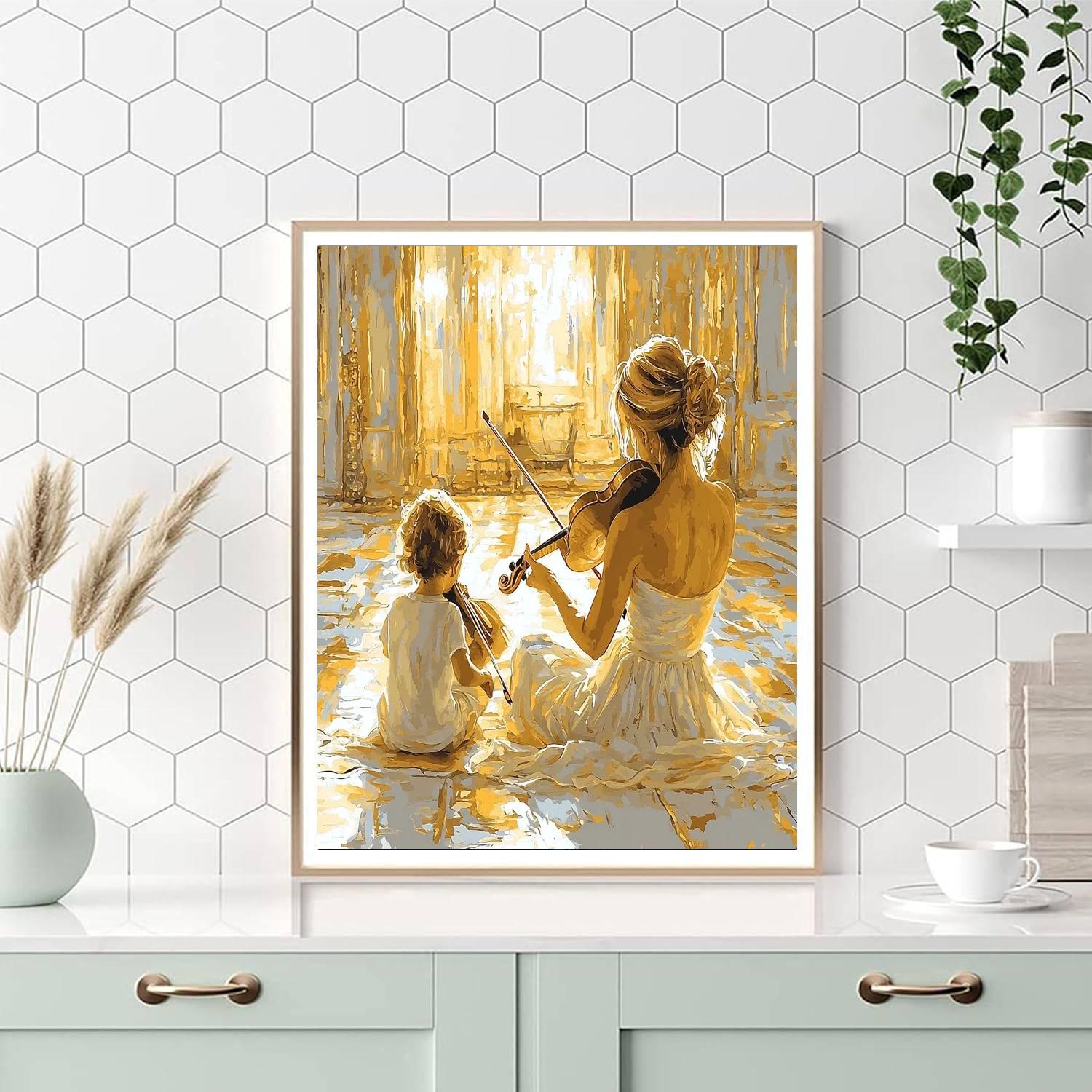 Heartfelt Symphony DIY Paint By Numbers