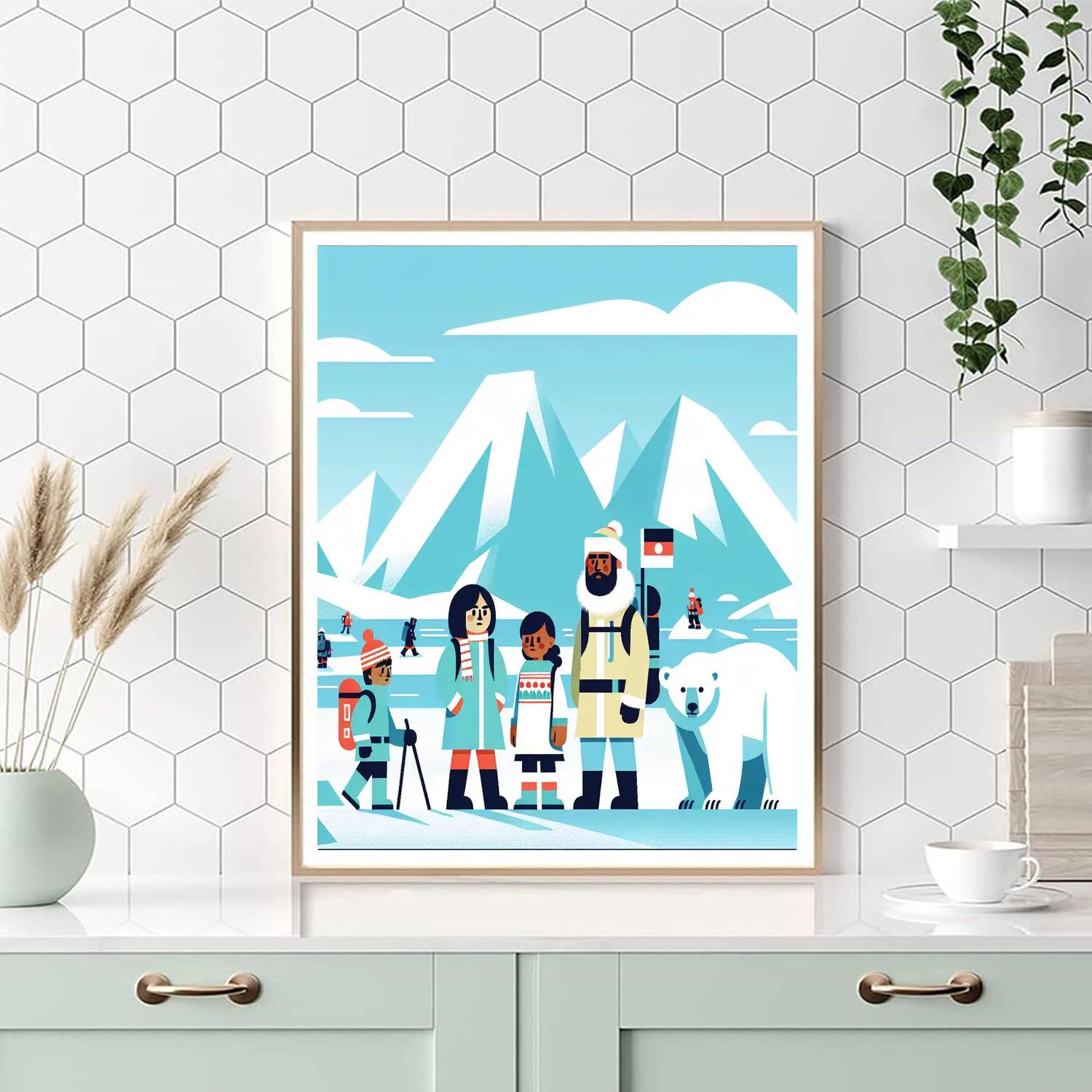 Artic Adventure Quest Numbered Painting Kits