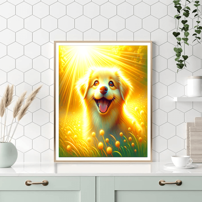 Canine Companions Delight Painting Number Kit