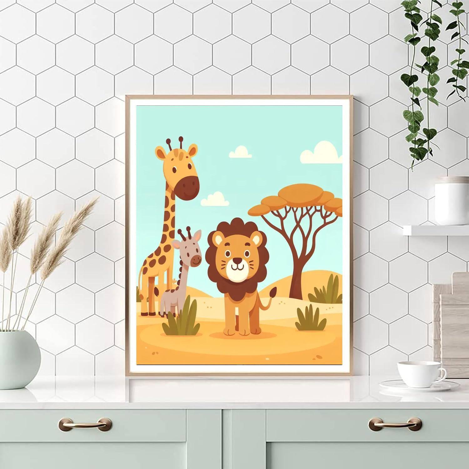 Safari Trek Expedition Paint By Numbers Kits