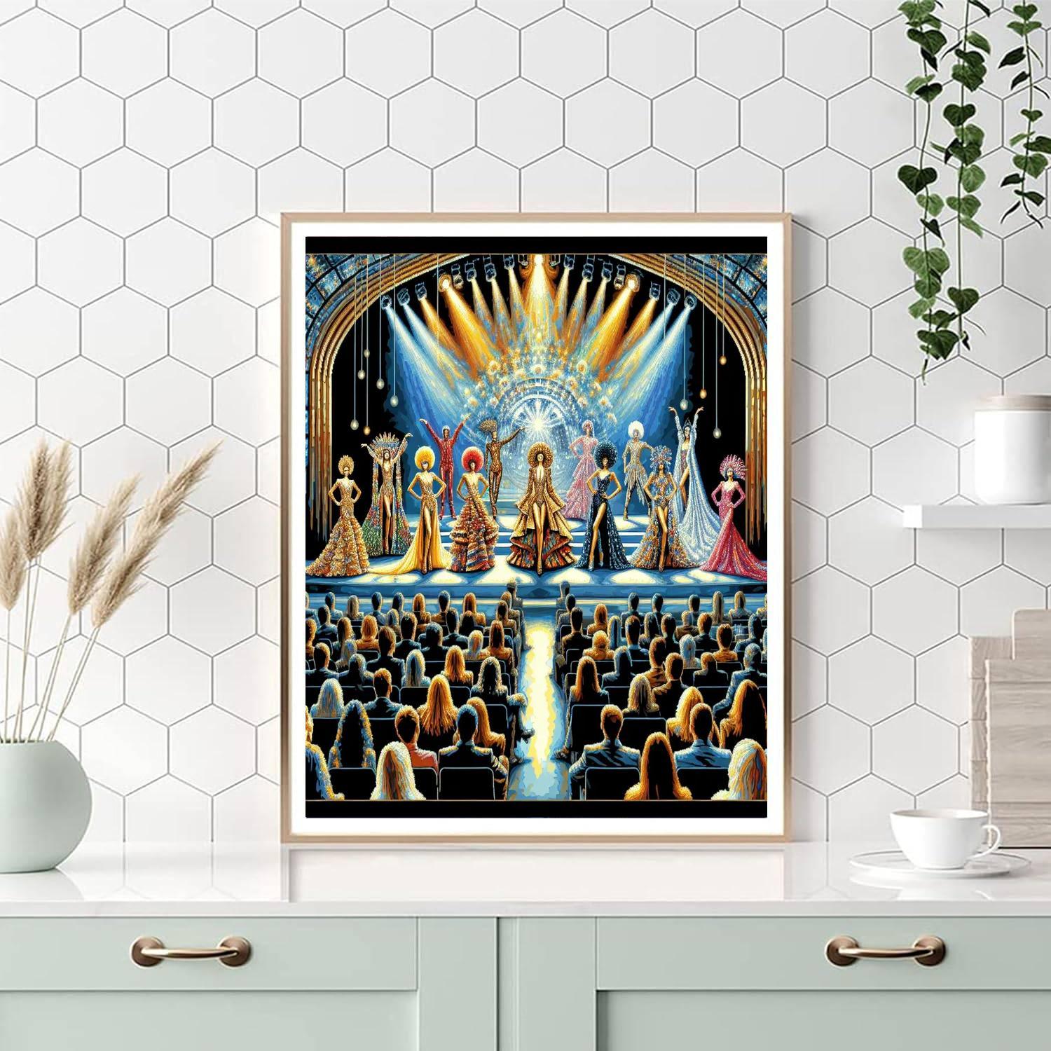 World Of Wearableart - New Zealand Paint By Numbers Kits