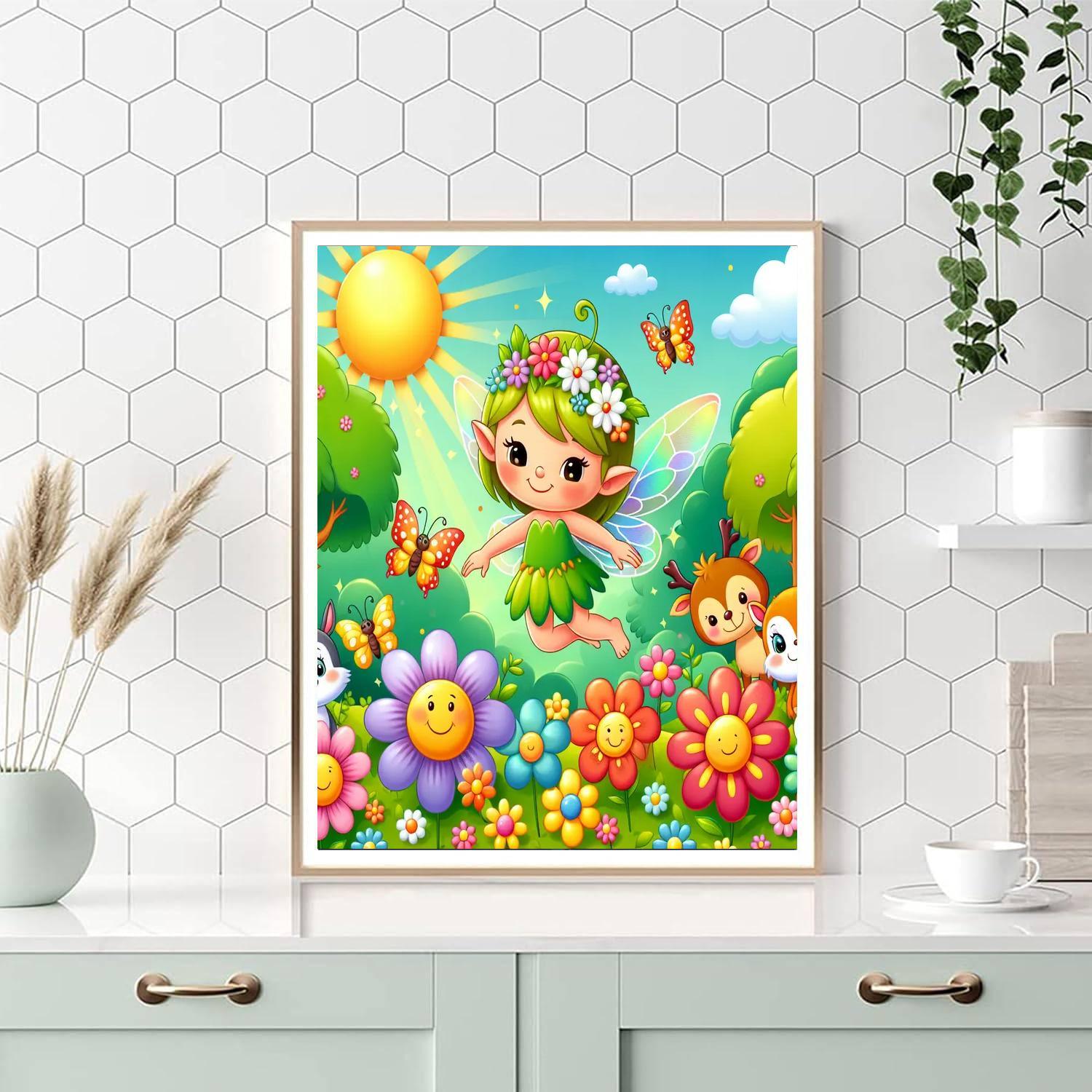 Forest Fairyland Adventure Paint By Numbers Kits
