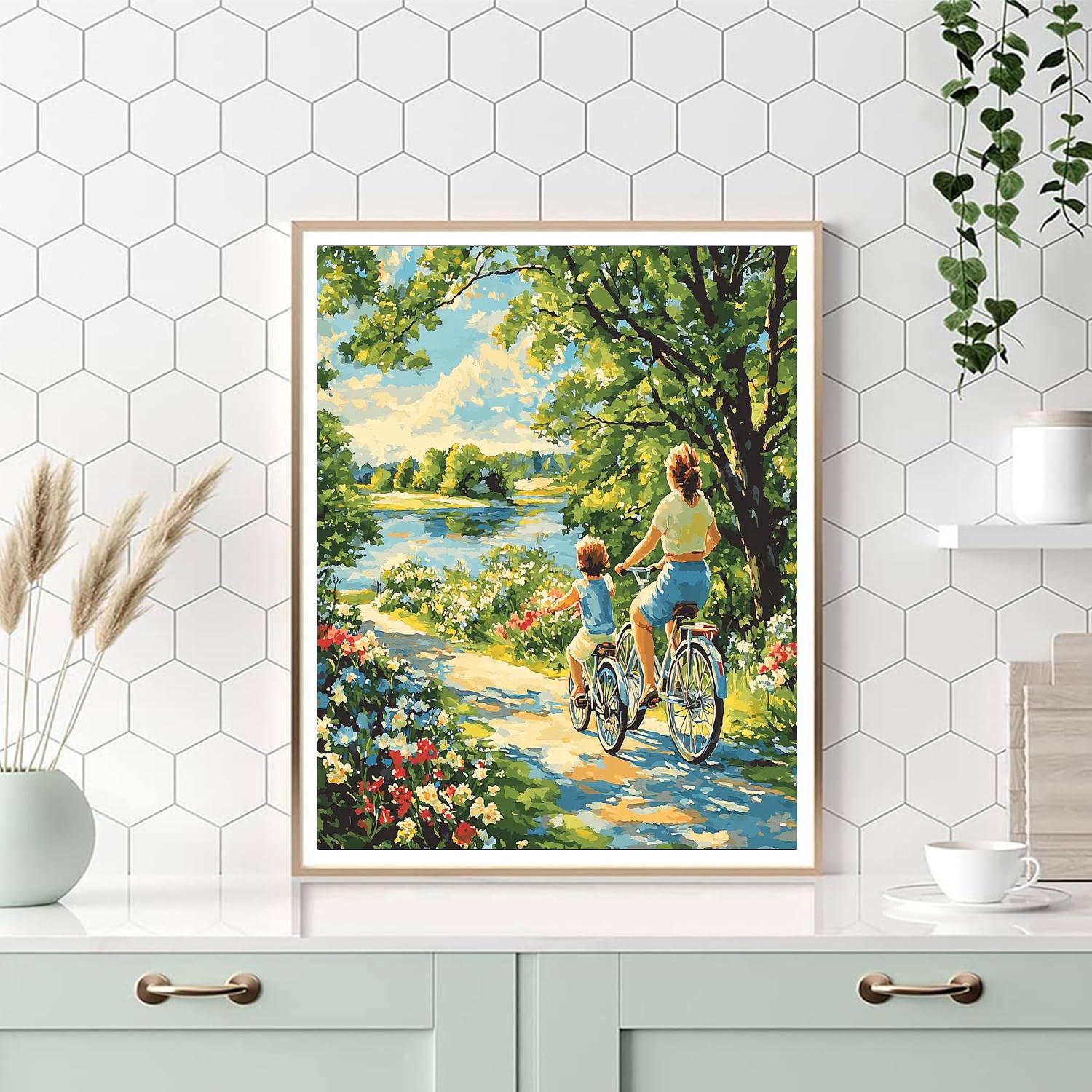 A Mother’s Joyride Painting Number Kit