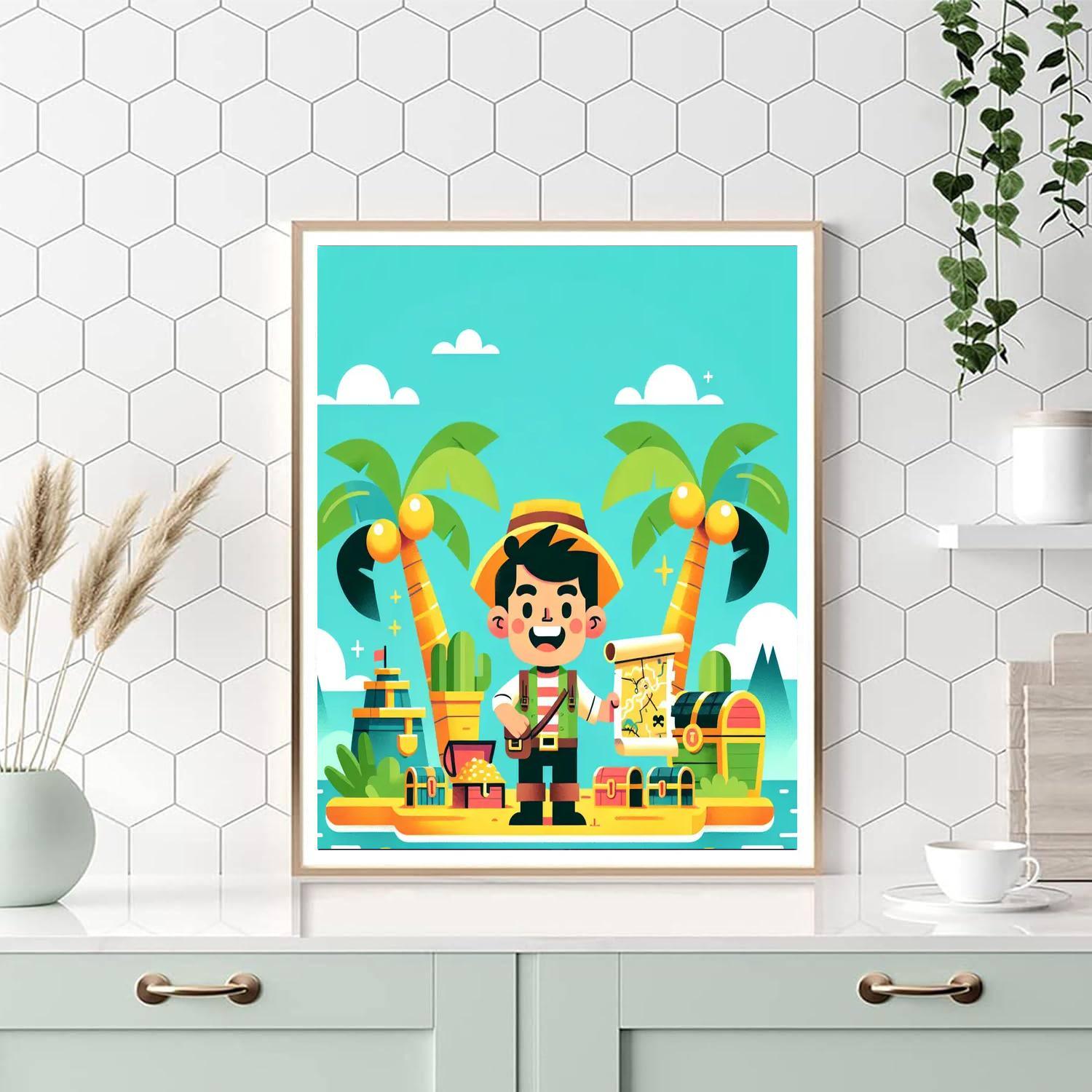 Mystic Island Expedition Paint By Numbers Kits