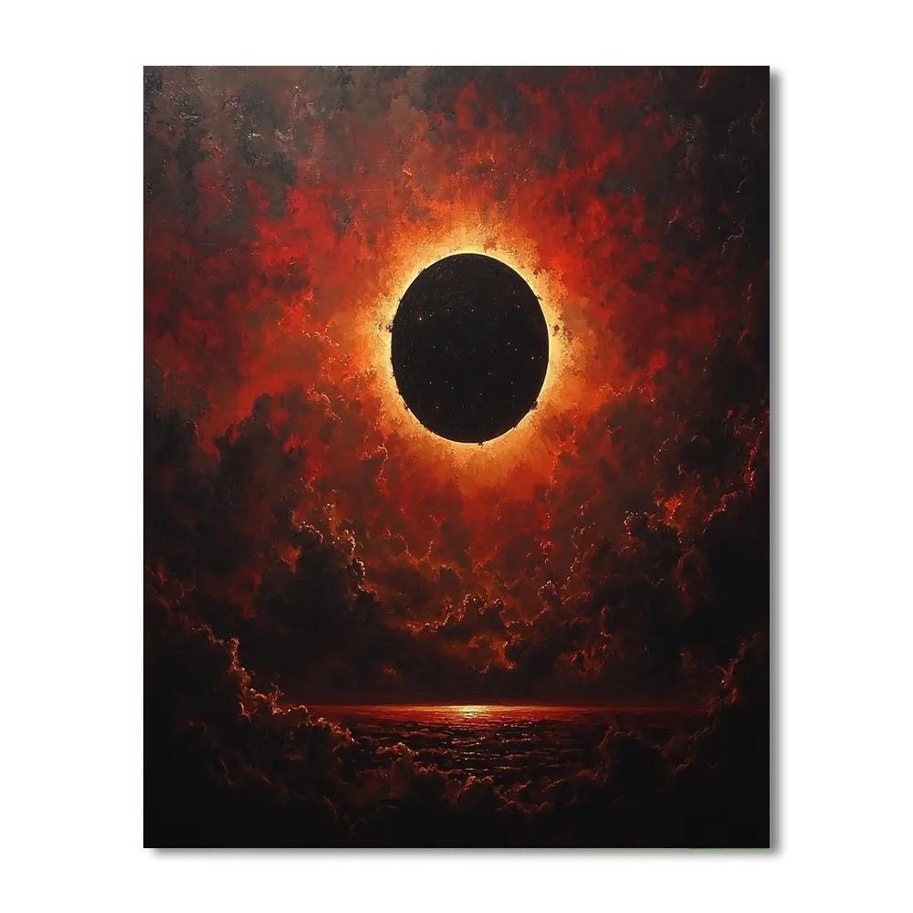 Caravaggio Inspired Eclipse Of Shadow  Paint By Numbers Kits