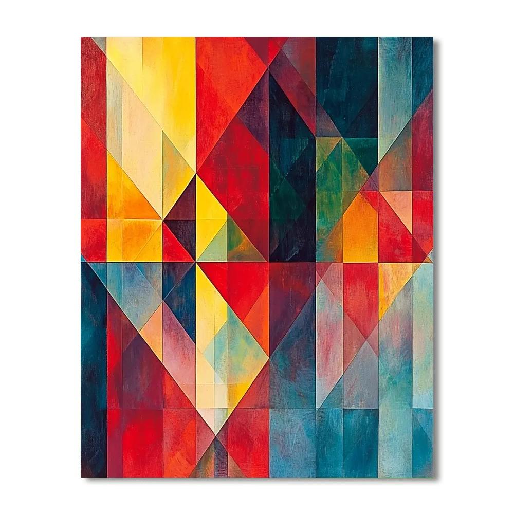 Paul Cézanne Inspired Vibrant Solitude  Paint By Numbers Kits