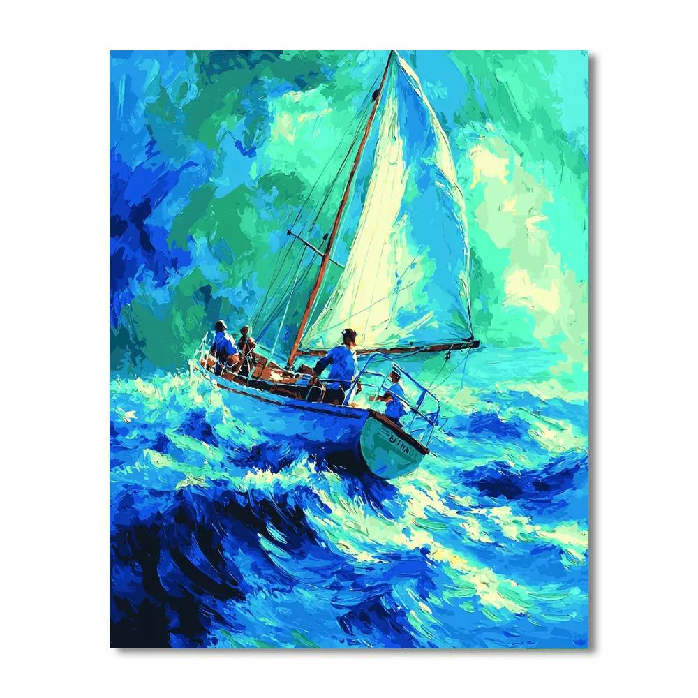 Sailing Through Life Paint By Numbers Kits