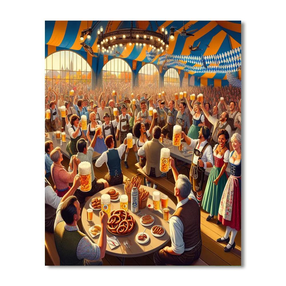 Oktoberfest - Canada Painting By Numbers Kit