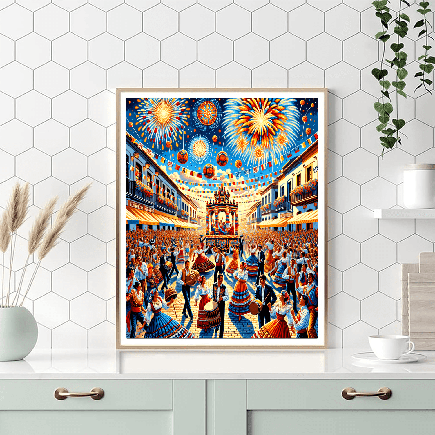 La Patum De Berga - Spain Painting By Numbers Kit